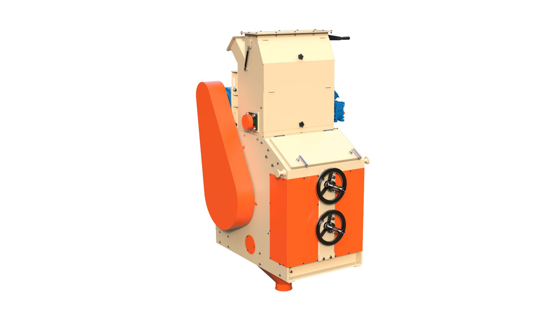 Buckwheat / millet dehuller VDM and VDSO are designed for hulling ...