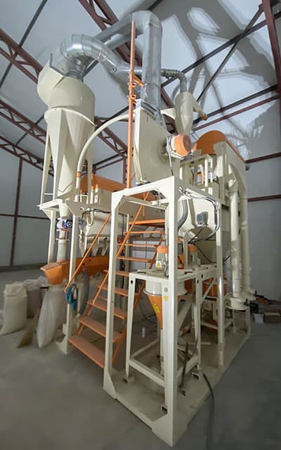 The company OLIS launched the universal groats mill “Optimatik-K-15” in Kazakhstan.