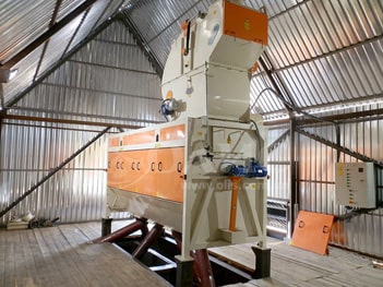 Запуск зерноочисно-сушильного комплексу на базі сепараторів ЛУЧ ЗСО-75 и ПСО-100