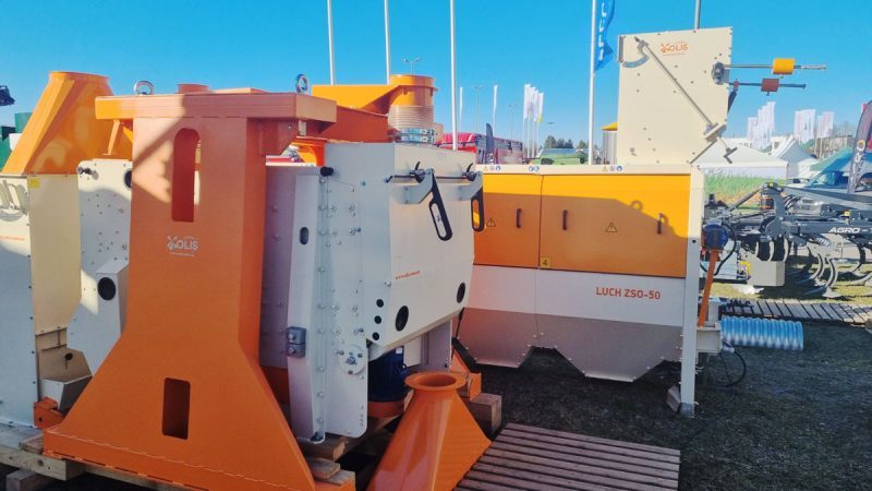 OLYS grain cleaning equipment presented at an exhibition in Lithuania!