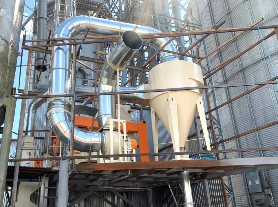 🌾 In Ternopil region, OLIS company implemented a comprehensive project based on the Horizont-K-200A separator