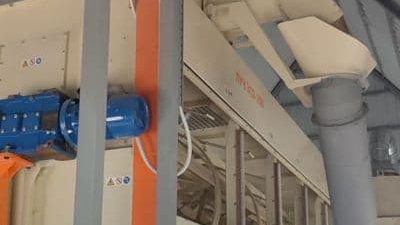 The grain cleaning complex based on the drum separator LUCH ZSO-200 was installed in Odesa region